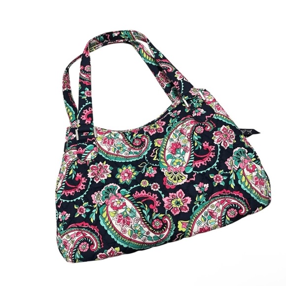 Vera Bradley Emily Satchel in Petal Paisley NWT - Picture 2 of 6